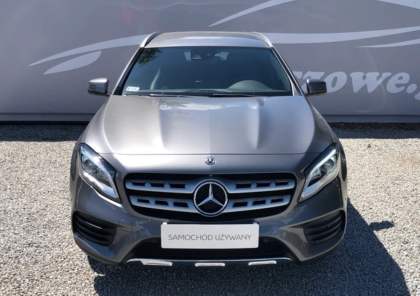 Mercedes-Benz GLA cena 109999 przebieg: 72925, rok produkcji 2018 z Barczewo małe 379